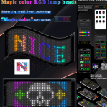 LED Matrix Panel 120x595 mm